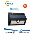 Parede de energia solar com LED